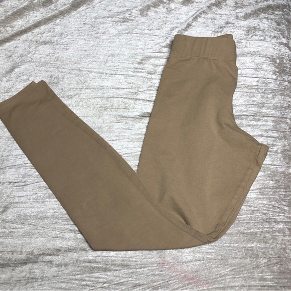 Good American Essential Lounge Legging Putty Size 1/Small taupe tan compression - Picture 11 of 12